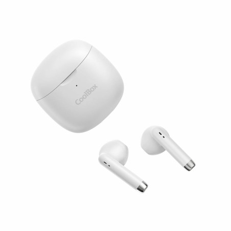 Auricolari in Ear Bluetooth CoolBox COO-AUB-TWS01 Bianco