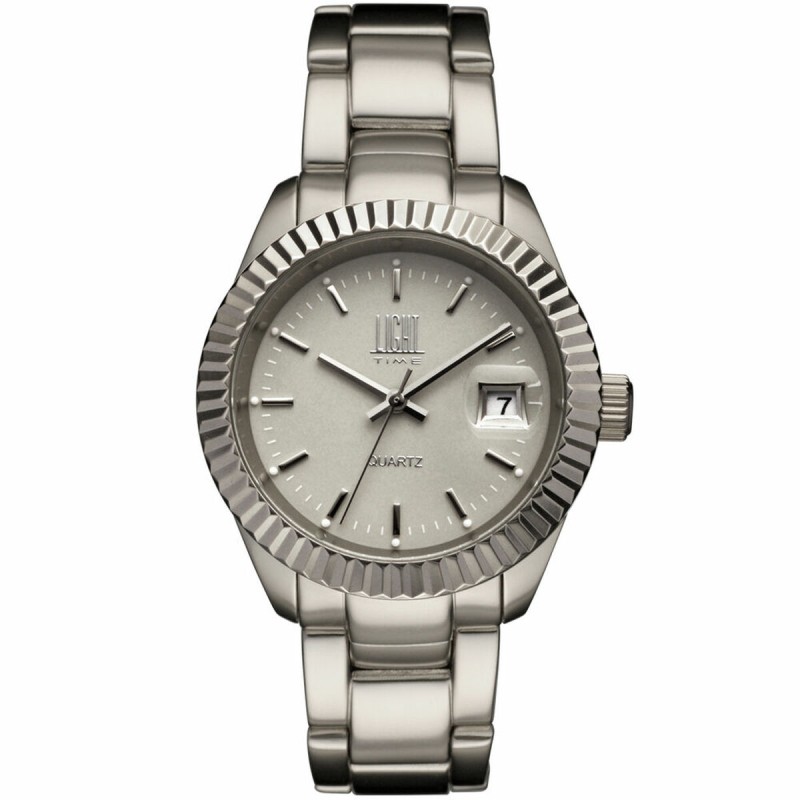 Orologio Unisex Light Time ALLUMINIUM (Ø 34 mm) Orologio Unisex Light Time ALLUMINIUM (Ø 34 mm)