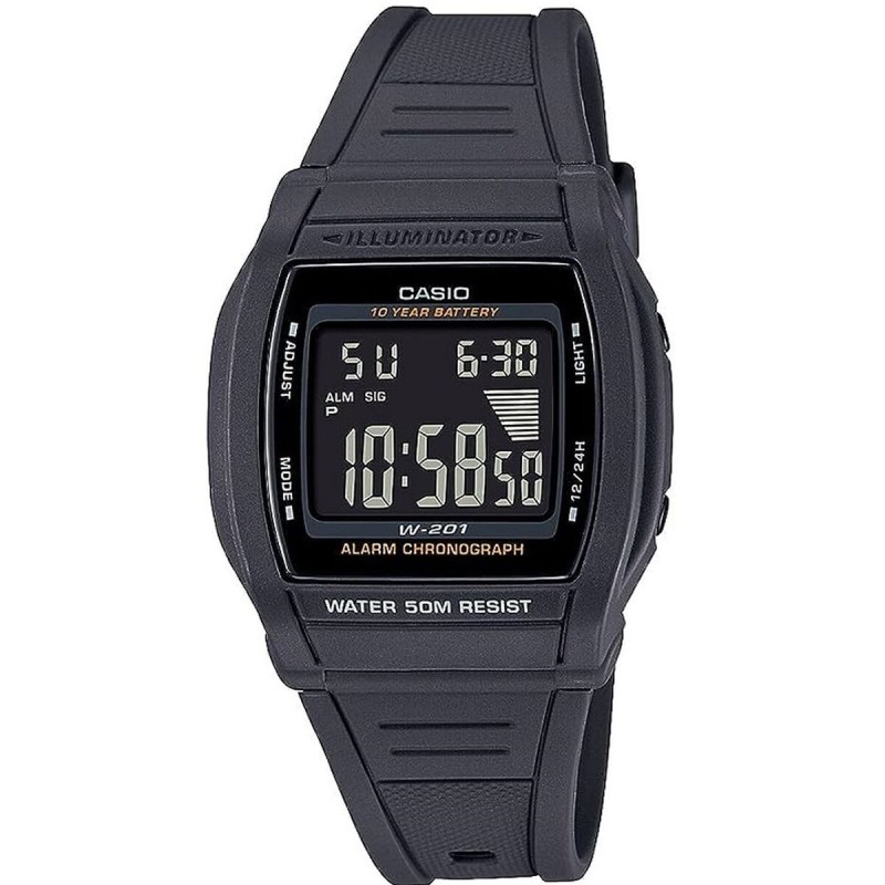 Orologio Unisex Casio COLLECTION Nero (Ø 36 mm) Orologio Unisex Casio COLLECTION Nero (Ø 36 mm)