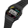 Orologio Unisex Casio F-91 - PACMAN Series Limited Edition Nero (Ø 35 mm)