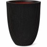 Vaso Capi Europe GROOVE NL Nero Plastica 34 x 34 x 46 cm 34 x 34 x 36 cm