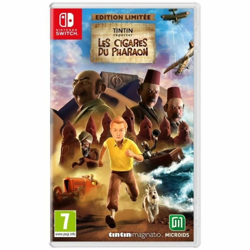 Videogioco per Switch Microids Tintin Reporter : Les Cigares du Pharaon Videogioco per Switch Microids Tintin Reporter : Les Cigares du Pharaon