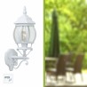 Applique da Parete Brilliant Istria Bianco Alluminio Cristallo 60 W E27