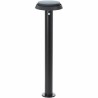 Lampada ad energia solare Brilliant Nero Metallo Plastica 4 W