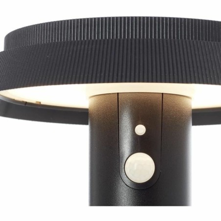 Lampada ad energia solare Brilliant Nero Metallo Plastica 4 W