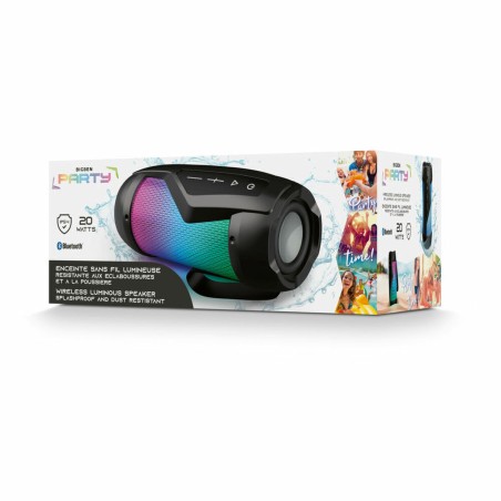 Altoparlante Bluetooth Portatile Bigben PARTYBTIPMINI Nero 20 W