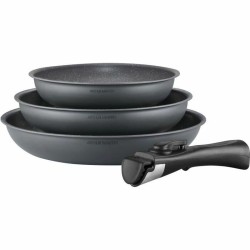 Batteria da Cucina Arthur Martin AM521 Grigio 4 Pezzi