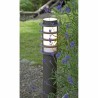 Dissuasore luminoso a LED Brilliant Oskar Marrone 51 cm Metallo 20 W
