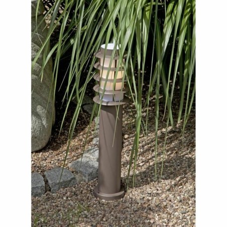 Dissuasore luminoso a LED Brilliant Oskar Marrone 51 cm Metallo 20 W