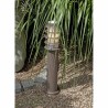 Dissuasore luminoso a LED Brilliant Oskar Marrone 51 cm Metallo 20 W