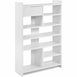 Scarpiera MÜNSTER Bianco Rettangolare 71,5 x 25 x 109 cm