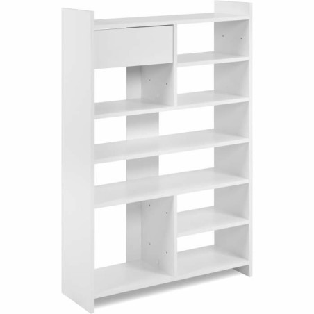 Scarpiera MÜNSTER Bianco Rettangolare 71,5 x 25 x 109 cm