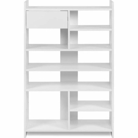 Scarpiera MÜNSTER Bianco Rettangolare 71,5 x 25 x 109 cm