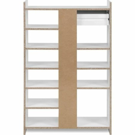 Scarpiera MÜNSTER Bianco Rettangolare 71,5 x 25 x 109 cm