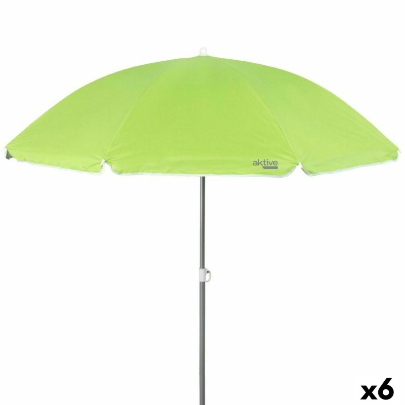 Ombrellone Aktive Alluminio Poliestere 170T 220 x 212 x 220 cm (6 Unità) Ombrellone Aktive Alluminio Poliestere 170T 220 x 212 x 220 cm (6 Unità)