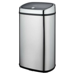 Secchio della spazzatura Kitchen Move Square Grigio 60 L
