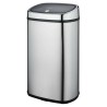 Secchio della spazzatura Kitchen Move Square Grigio 60 L