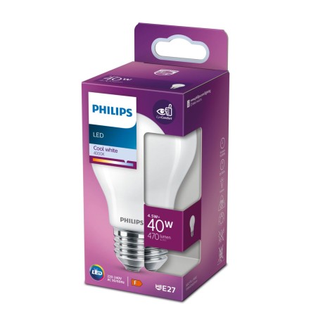 Lampadina LED Philips Bombilla Bianco F 40 W E27 (4000 K)
