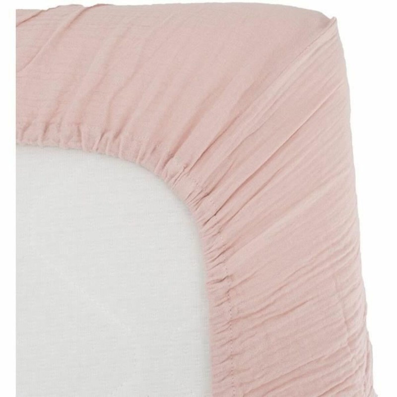 Lenzuolo con angoli Domiva Rosa