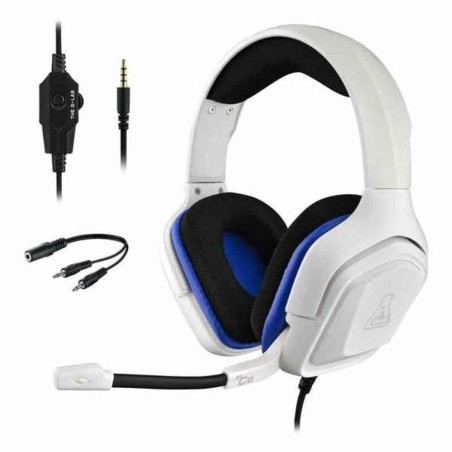 Auricolari con Microfono The G-Lab KORP-COBALT-W Bianco Senza Fili
