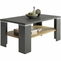 Tavolino da Caffè Marrone Grigio 100 x 46 x 60 cm