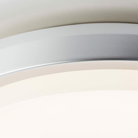 Plafoniera da Soffitto Brilliant Devora Argentato Luce LED