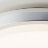 Plafoniera da Soffitto Brilliant Devora Argentato Luce LED