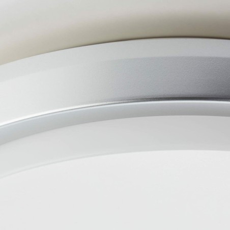 Plafoniera da Soffitto Brilliant Devora Argentato Luce LED