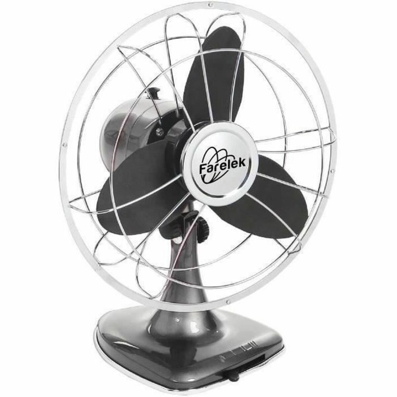 Ventilatore da Tavolo FARELEK Nero 30 W Ventilatore da Tavolo FARELEK Nero 30 W