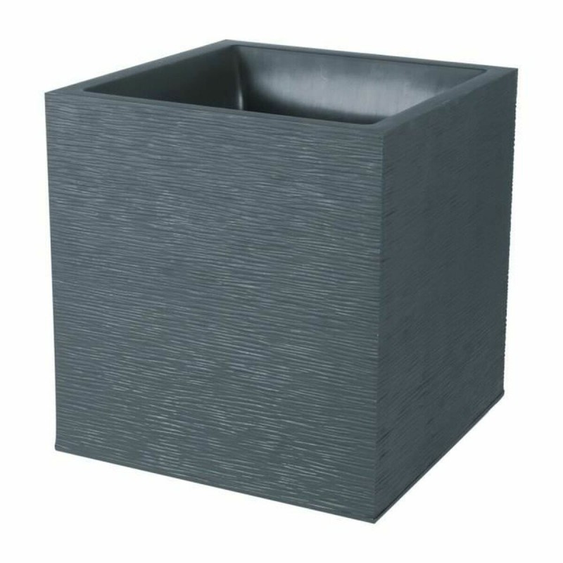 Vaso EDA Quadrato Grigio scuro (39 x 39 x 43 cm) Vaso EDA Quadrato Grigio scuro (39 x 39 x 43 cm)