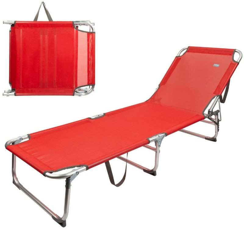 Lettino da spiaggia Aktive 188 x 30 x 58 cm Lettino da spiaggia Aktive 188 x 30 x 58 cm