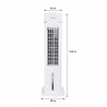 Ventilatore a Piantana Oceanic Bianco 70 W