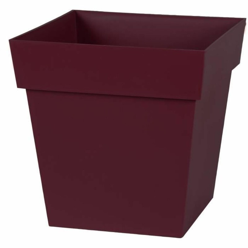 Vaso Ecolux Toscana Rosso Bordeaux 32 x 32 x 32 cm Vaso Ecolux Toscana Rosso Bordeaux 32 x 32 x 32 cm