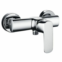 Rubinetto Rousseau Dunedin Grigio Metallo Ottone 15 cm