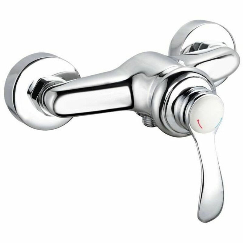Rubinetto Monocomando Rousseau Byron Grigio Chrome Metallo Ottone 15 cm Doccia Rubinetto Monocomando Rousseau Byron Grigio Chrome Metallo Ottone 15 cm Doccia