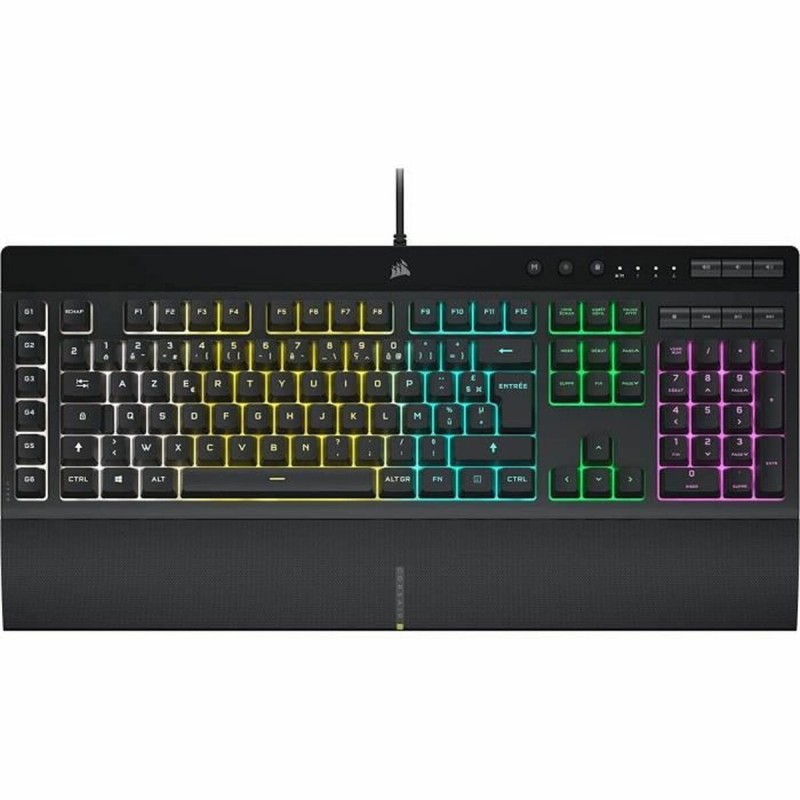 Tastiera per Giochi Corsair K55 RGB PRO AZERTY Tastiera per Giochi Corsair K55 RGB PRO AZERTY