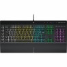 Tastiera per Giochi Corsair K55 RGB PRO AZERTY