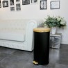 Secchio per la Spazzatura Kitchen Move   Nero Nero opaco 30 L