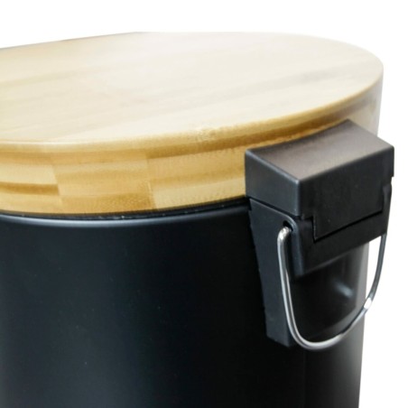 Secchio per la Spazzatura Kitchen Move   Nero Nero opaco 30 L