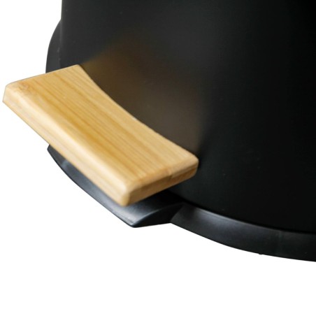Secchio per la Spazzatura Kitchen Move   Nero Nero opaco 30 L