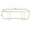 Custodia Protettrice Aktive Tavoli 200 x 60 x 130 cm (6 Unità)