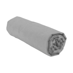 Lenzuolo con angoli aderenti HOME LINGE PASSION HP71773 Grigio Grigio chiaro 180 x 200 + 30 cm