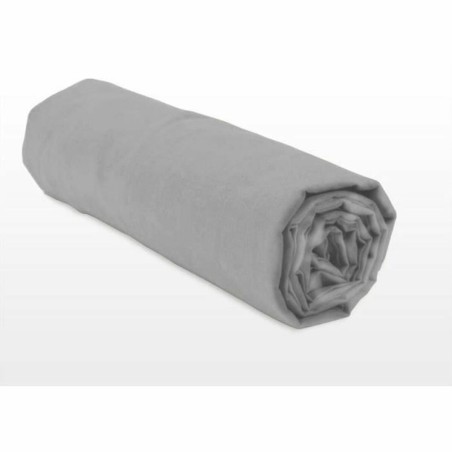 Lenzuolo con angoli aderenti HOME LINGE PASSION HP71773 Grigio Grigio chiaro 180 x 200 + 30 cm