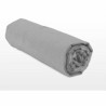 Lenzuolo con angoli aderenti HOME LINGE PASSION HP71773 Grigio Grigio chiaro 180 x 200 + 30 cm