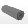 Lenzuolo con angoli aderenti HOME LINGE PASSION HP71774 Grigio Antracite 180 x 200 + 30 cm