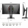 Monitor Japannext JN-27IPS165WQHDR-HSP WQHD 27"