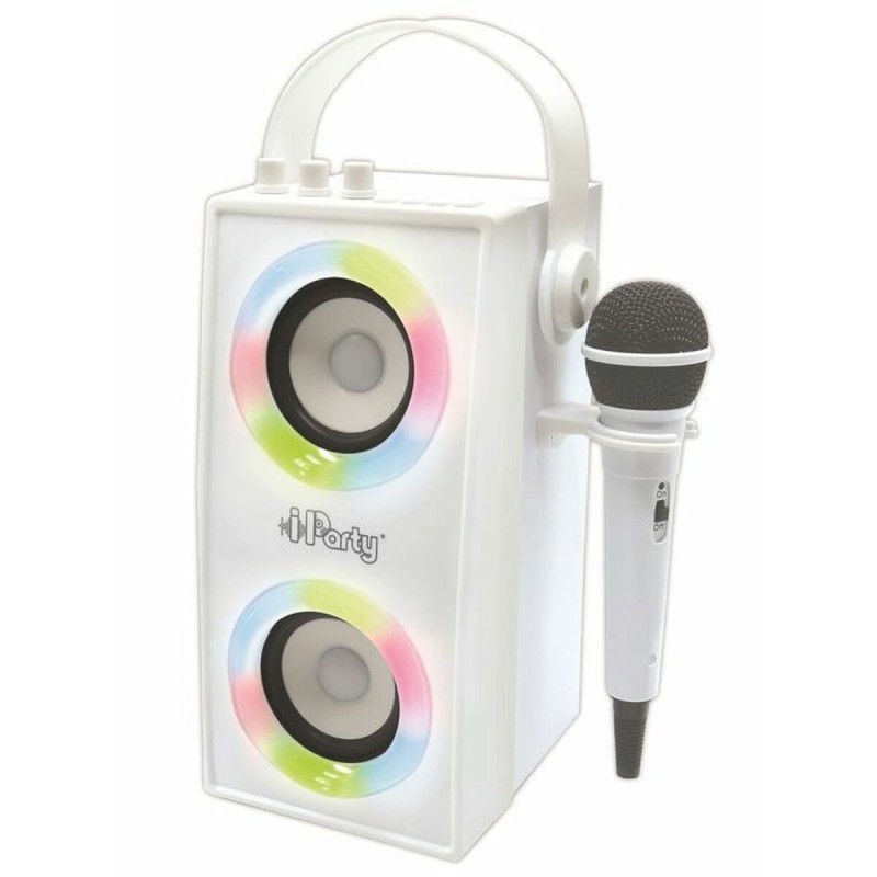 Altoparlante Portatile iParty Lexibook BTP180Z Bluetooth Bianco Altoparlante Portatile iParty Lexibook BTP180Z Bluetooth Bianco