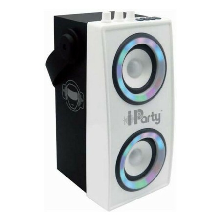 Altoparlante Portatile iParty Lexibook BTP180Z Bluetooth Bianco