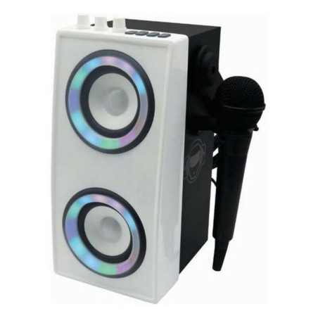 Altoparlante Portatile iParty Lexibook BTP180Z Bluetooth Bianco