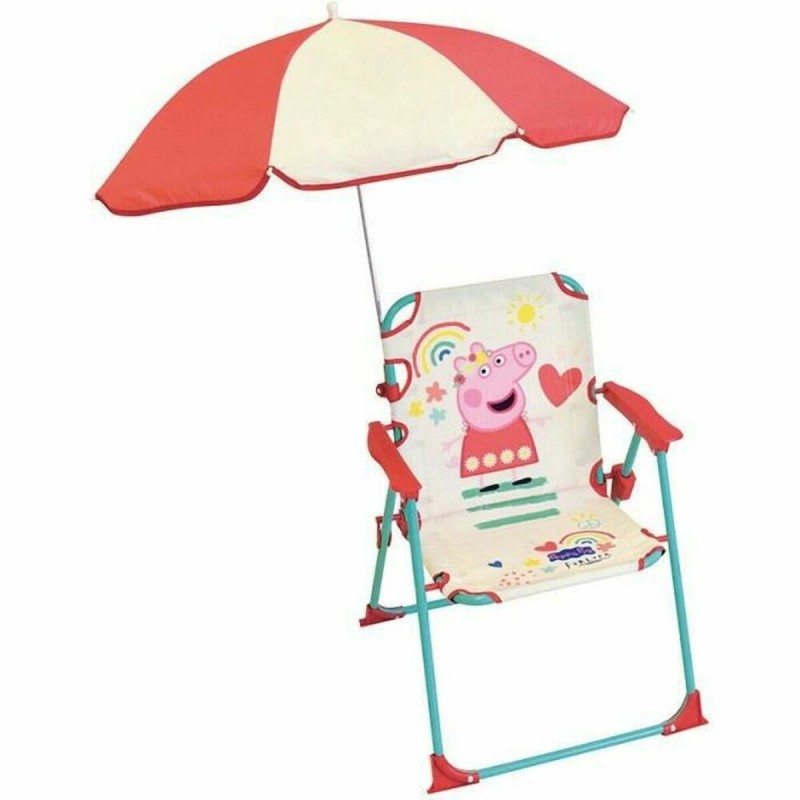Sedia da Spiaggia Fun House Peppa Pig 65 cm Sedia da Spiaggia Fun House Peppa Pig 65 cm